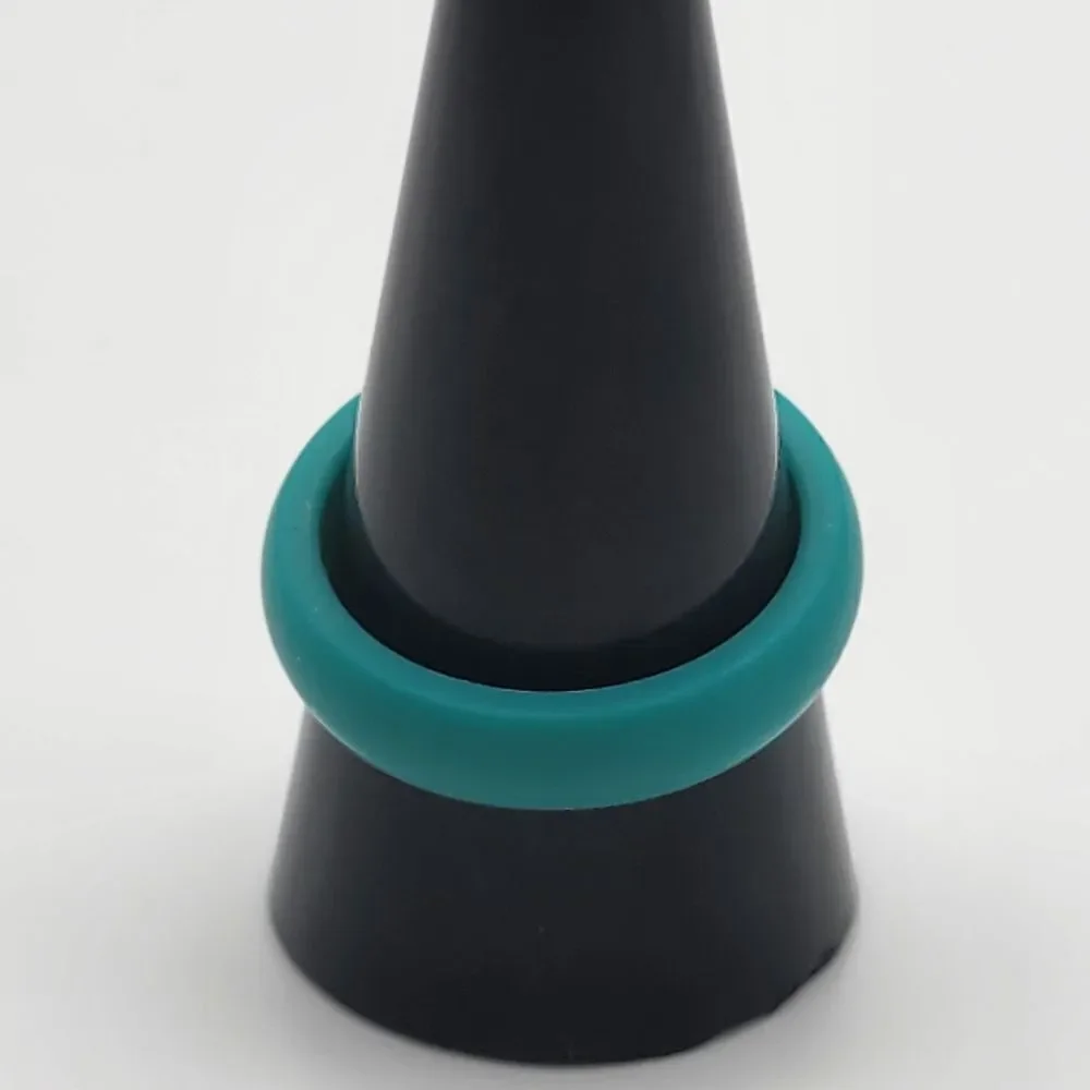 ROQ Teal Silicone Ring (10)